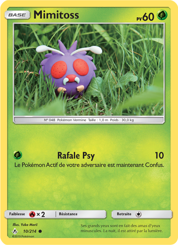 Mimitoss 10 — Alliance Infaillible (French Pokémon TCG card)