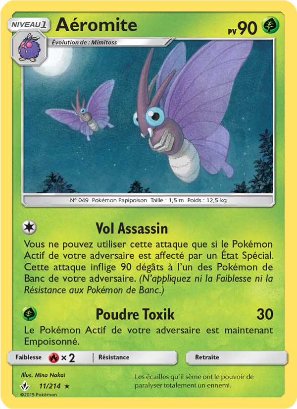 Aéromite 11 — Alliance Infaillible (French Pokémon TCG card)