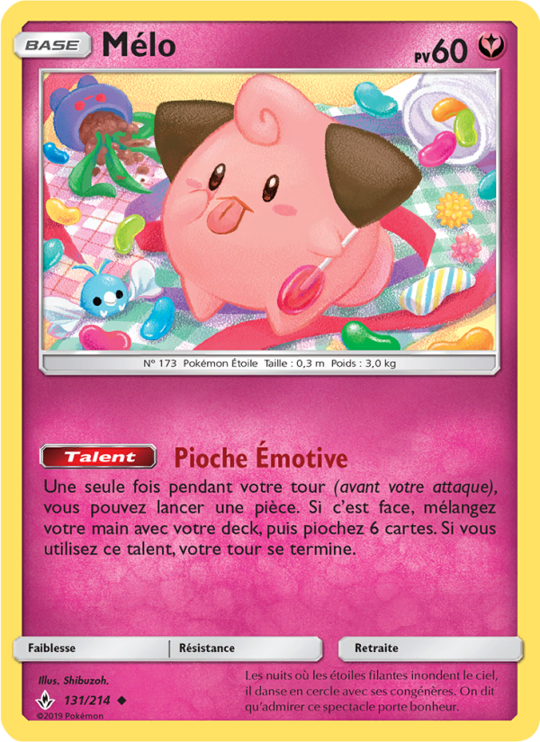 Mélo 131 — Alliance Infaillible (French Pokémon TCG card)