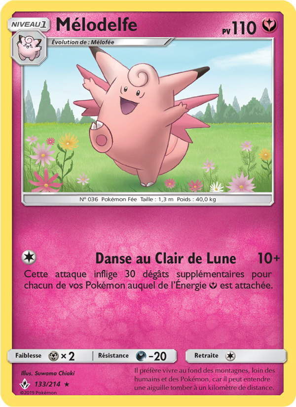 Mélodelfe 133 — Alliance Infaillible (French Pokémon TCG card)