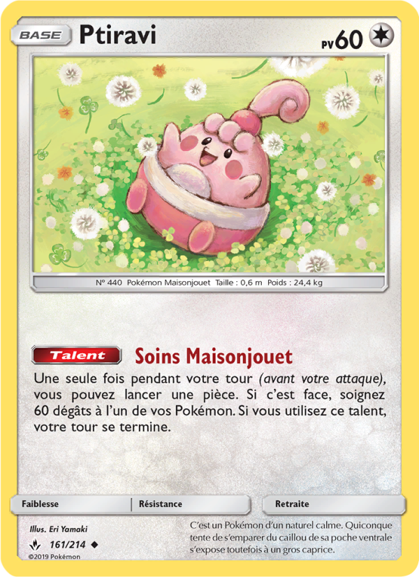 Ptiravi 161 — Alliance Infaillible (French Pokémon TCG card)