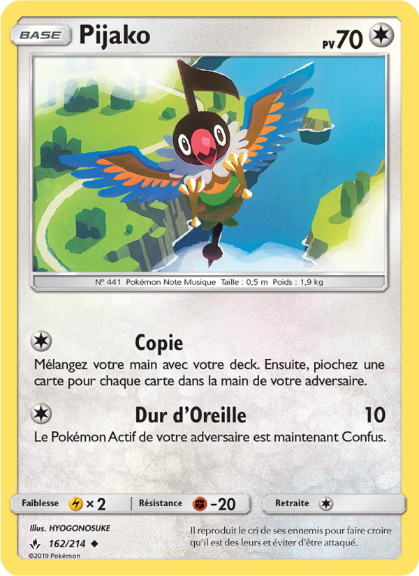 Pijako 162 — Alliance Infaillible (French Pokémon TCG card)