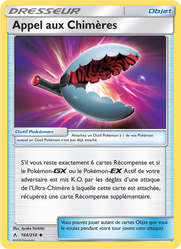 Appel aux Chimères 164 — Alliance Infaillible (French Pokémon TCG card)