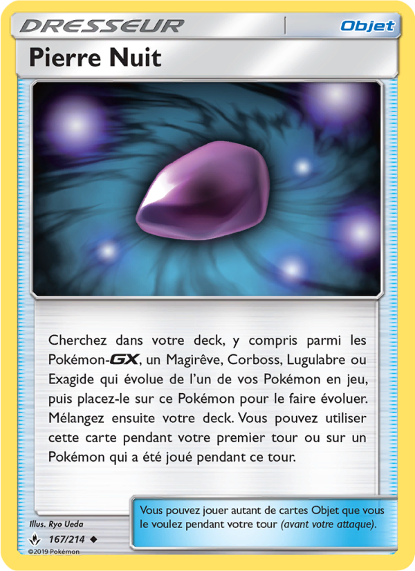 Pierre Nuit 167 — Alliance Infaillible (French Pokémon TCG card)