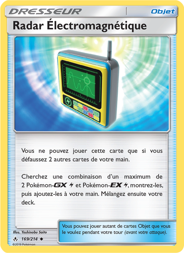Radar Électromagnétique 169 — Alliance Infaillible (French Pokémon TCG card)