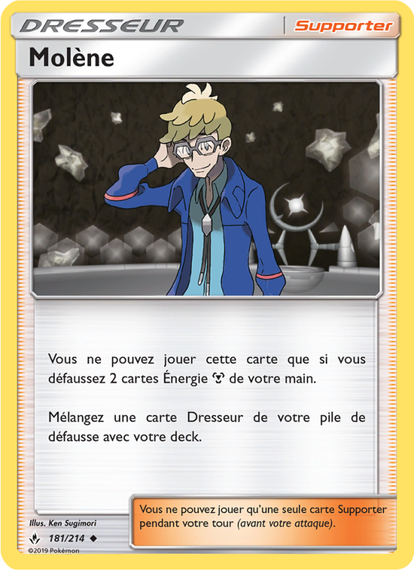 Molène 181 — Alliance Infaillible (French Pokémon TCG card)