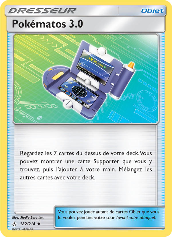 Pokématos 3.0 182 — Alliance Infaillible (French Pokémon TCG card)