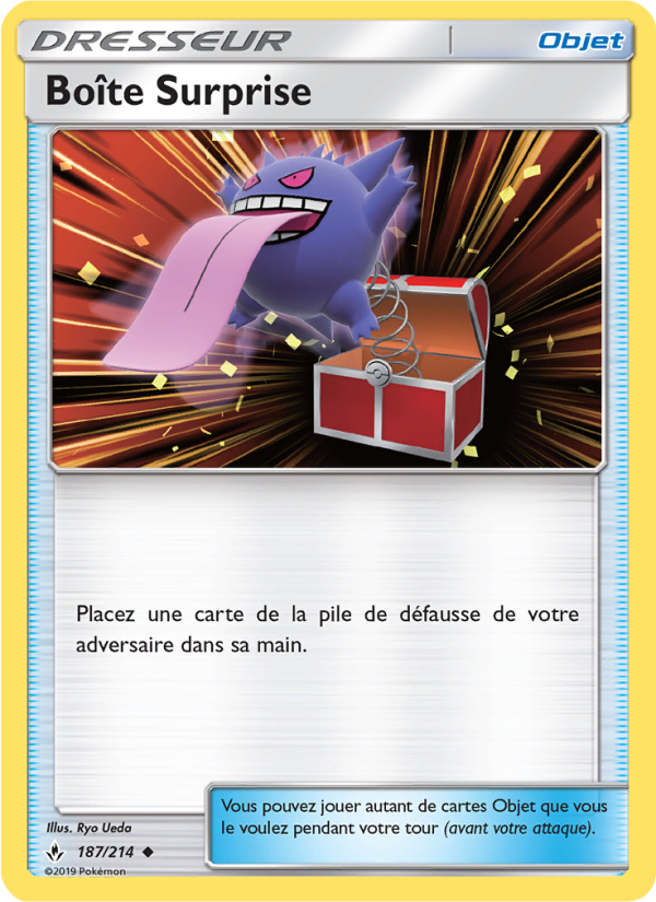 Boîte Surprise 187 — Alliance Infaillible (French Pokémon TCG card)