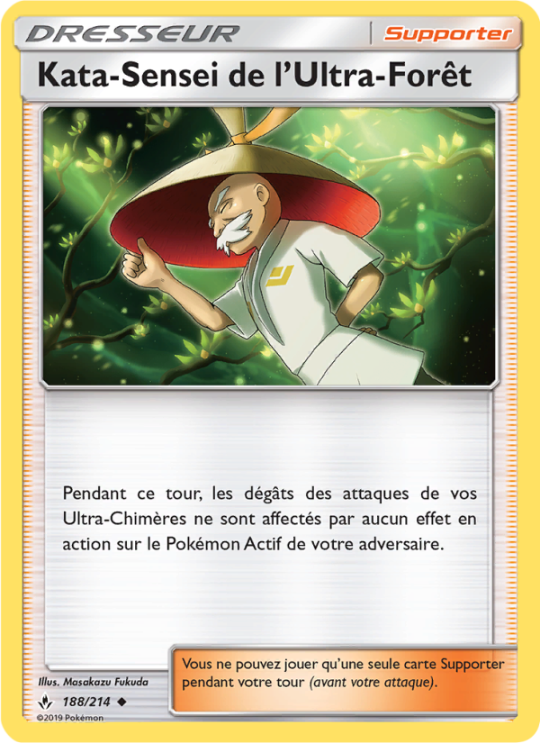 Kata-Sensei de l’Ultra-Forêt 188 — Alliance Infaillible (French Pokémon TCG card)