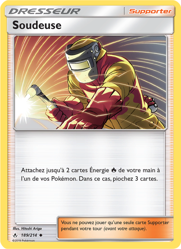 Soudeuse 189 — Alliance Infaillible (French Pokémon TCG card)