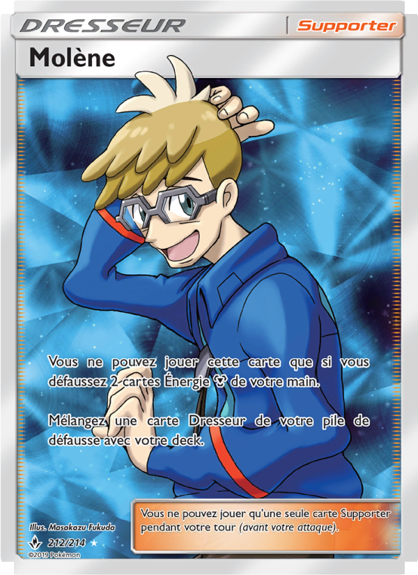 Molène 212 — Alliance Infaillible (French Pokémon TCG card)