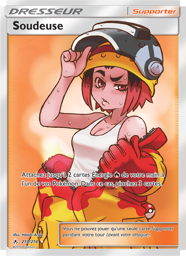Soudeuse 214 — Alliance Infaillible (French Pokémon TCG card)
