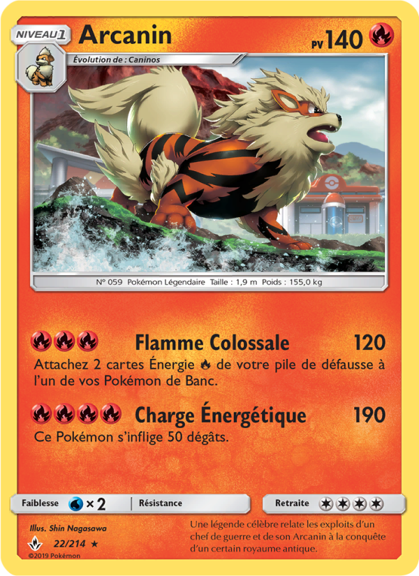 Arcanin 22 — Alliance Infaillible (French Pokémon TCG card)