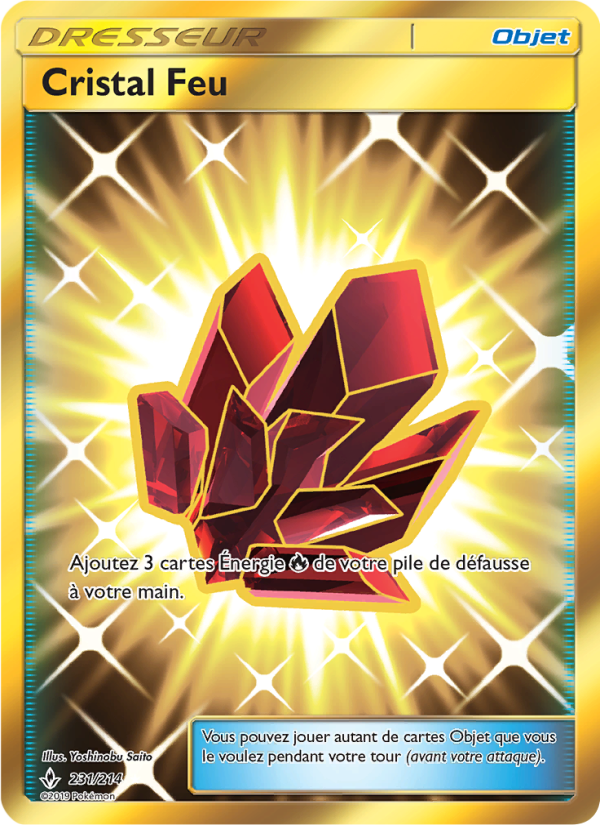 Cristal Feu 231 — Alliance Infaillible (French Pokémon TCG card)