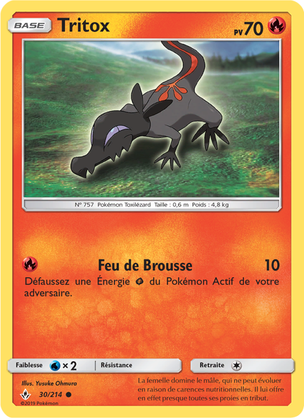 Tritox 30 — Alliance Infaillible (French Pokémon TCG card)