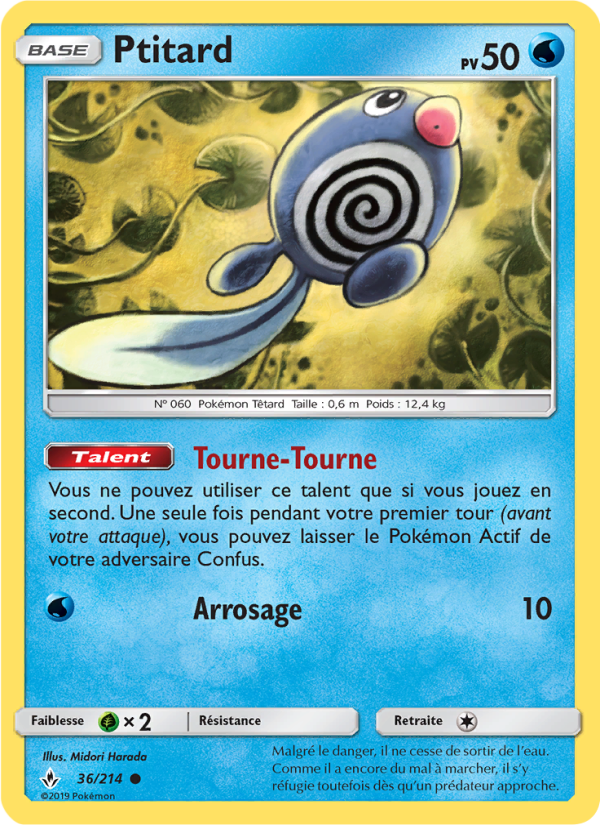 Ptitard 36 — Alliance Infaillible (French Pokémon TCG card)