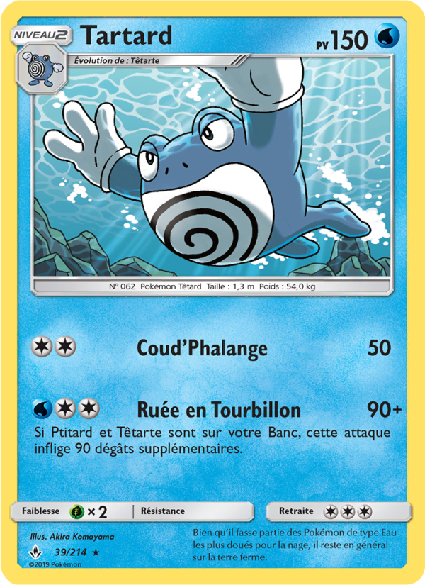Tartard 39 — Alliance Infaillible (French Pokémon TCG card)