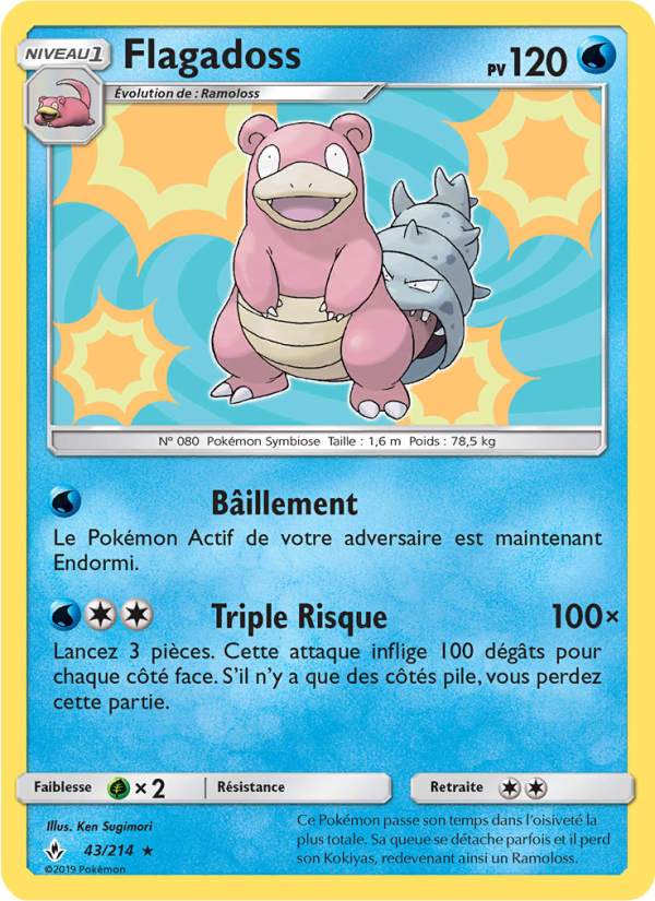 Flagadoss 43 — Alliance Infaillible (French Pokémon TCG card)