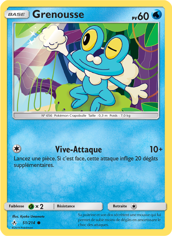 Grenousse 51 — Alliance Infaillible (French Pokémon TCG card)