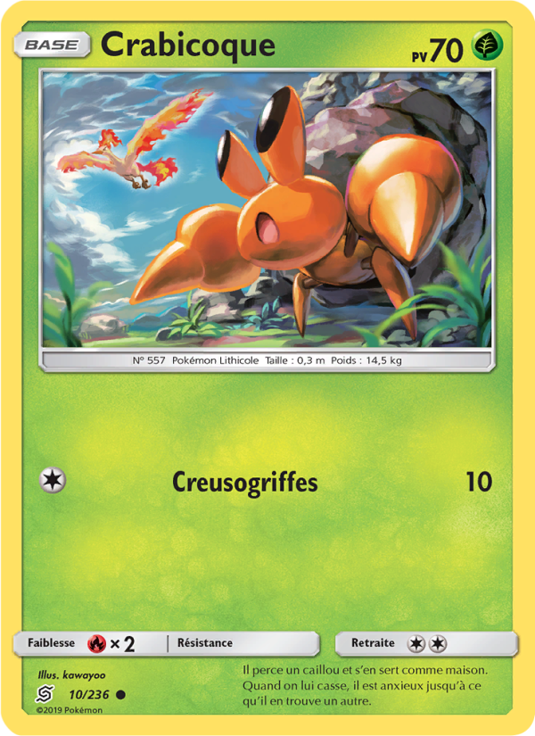 Crabicoque 10 — Harmonie des Esprits (French Pokémon TCG card)