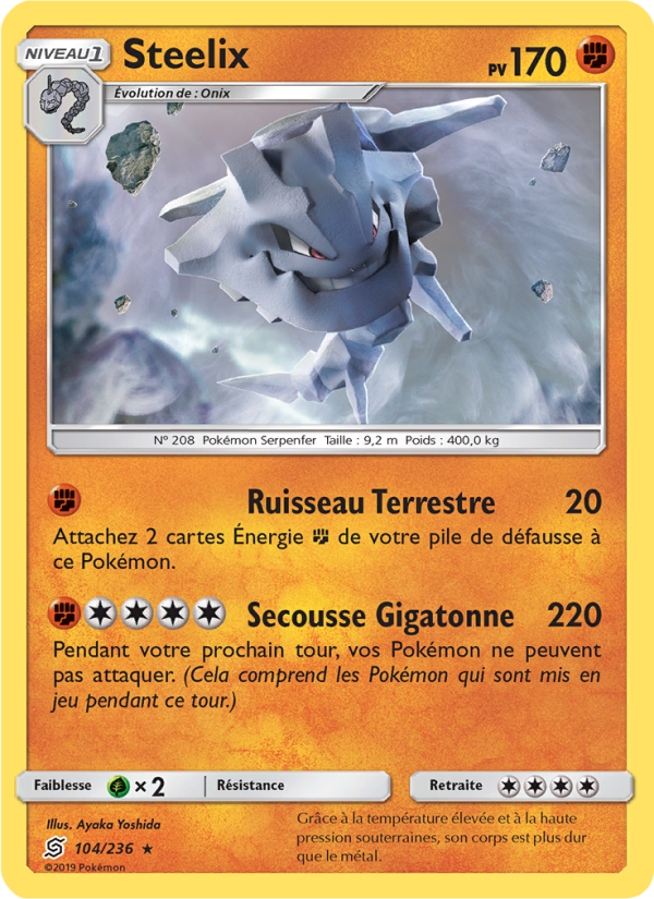 Steelix 104 — Harmonie des Esprits (French Pokémon TCG card)