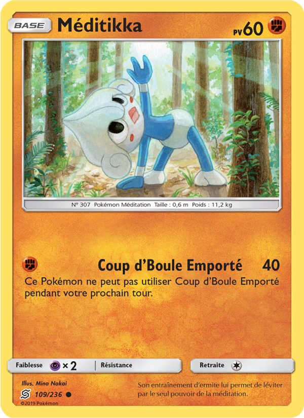 Méditikka 109 — Harmonie des Esprits (French Pokémon TCG card)