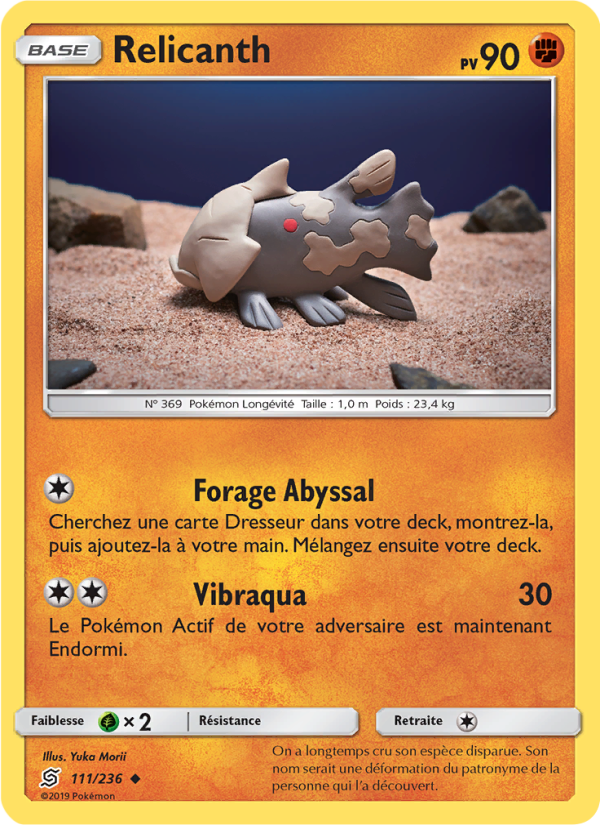 Relicanth 111 — Harmonie des Esprits (French Pokémon TCG card)