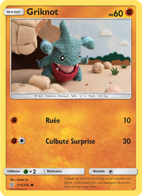 Griknot 112 — Harmonie des Esprits (French Pokémon TCG card)