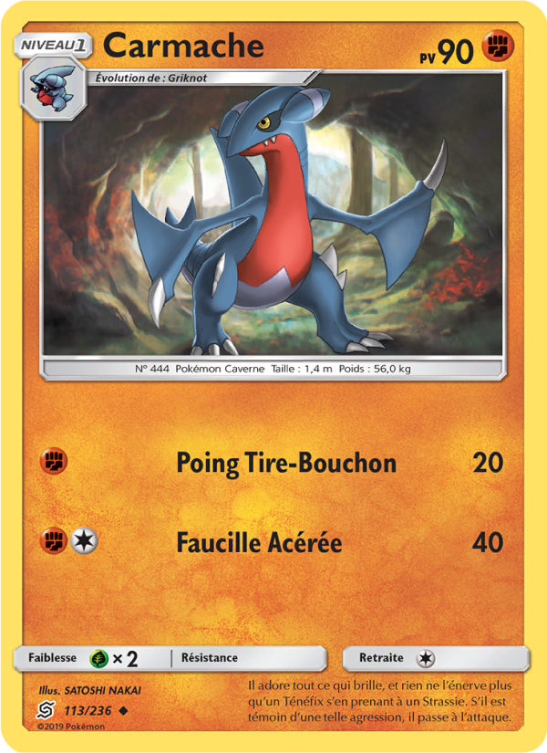 Carmache 113 — Harmonie des Esprits (French Pokémon TCG card)