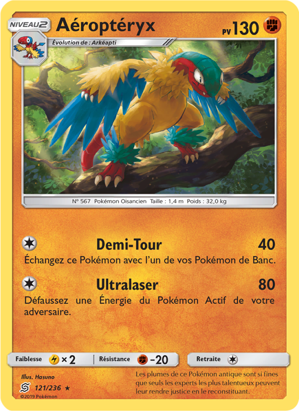 Aéroptéryx 121 — Harmonie des Esprits (French Pokémon TCG card)