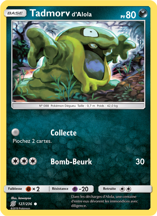 Tadmorv d’Alola 127 — Harmonie des Esprits (French Pokémon TCG card)