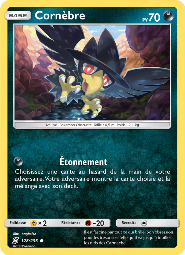 Cornèbre 128 — Harmonie des Esprits (French Pokémon TCG card)