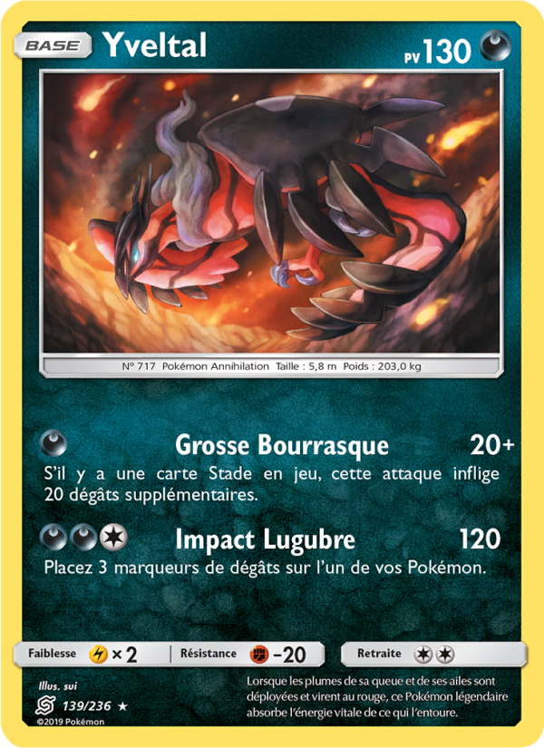 Yveltal 139 — Harmonie des Esprits (French Pokémon TCG card)