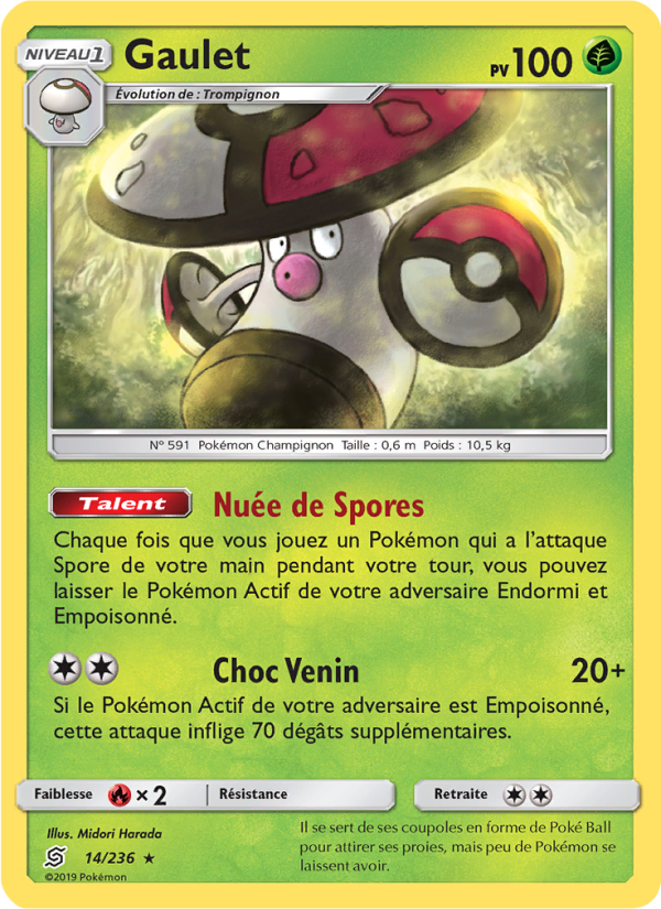 Gaulet 14 — Harmonie des Esprits (French Pokémon TCG card)