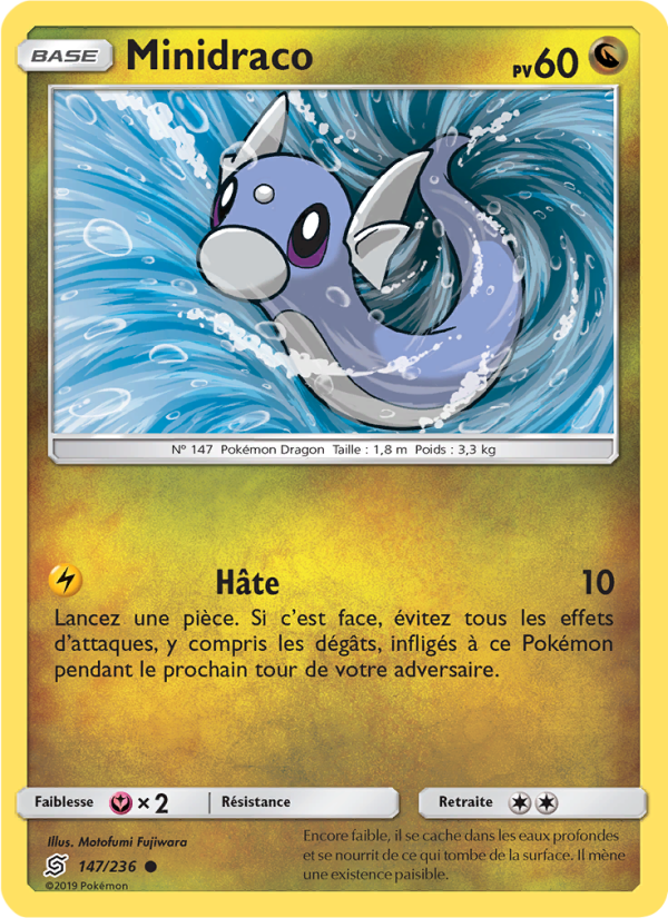 Minidraco 147 — Harmonie des Esprits (French Pokémon TCG card)