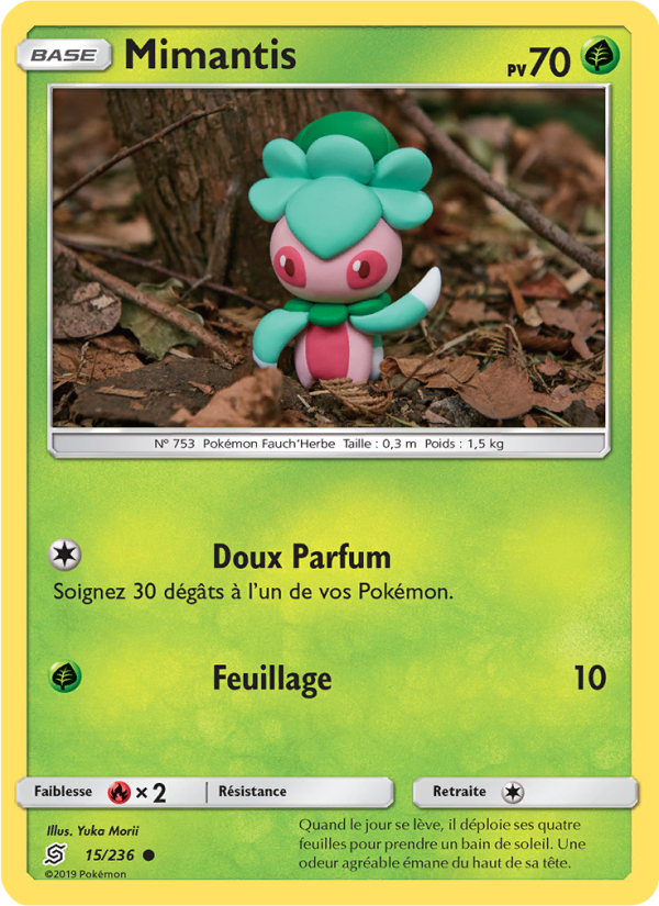 Mimantis 15 — Harmonie des Esprits (French Pokémon TCG card)