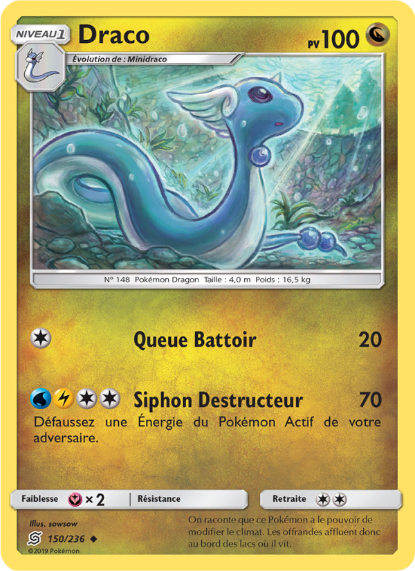 Draco 150 — Harmonie des Esprits (French Pokémon TCG card)
