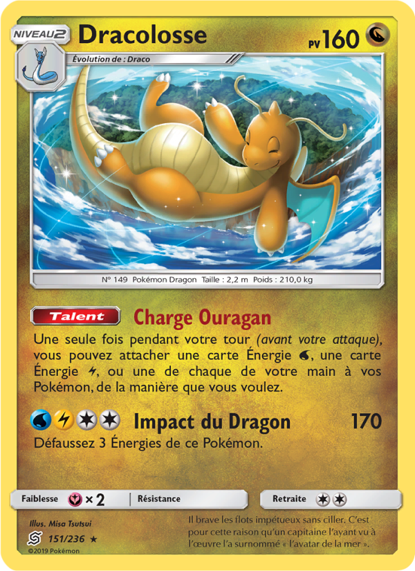 Dracolosse 151 — Harmonie des Esprits (French Pokémon TCG card)