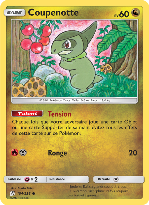 Coupenotte 154 — Harmonie des Esprits (French Pokémon TCG card)