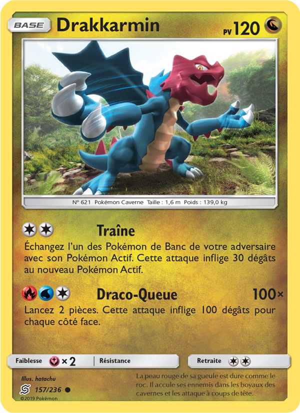 Drakkarmin 157 — Harmonie des Esprits (French Pokémon TCG card)
