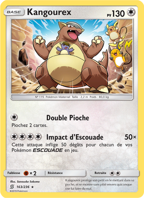 Kangourex 163 — Harmonie des Esprits (French Pokémon TCG card)