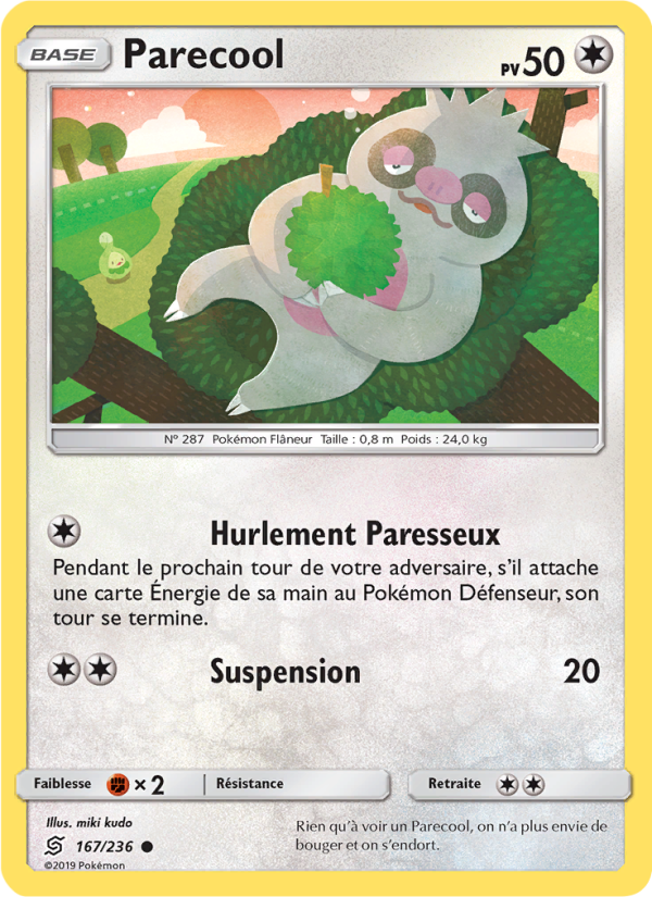 Parecool 167 — Harmonie des Esprits (French Pokémon TCG card)