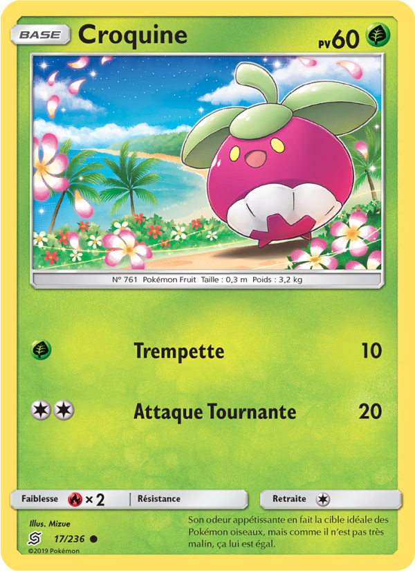 Croquine 17 — Harmonie des Esprits (French Pokémon TCG card)