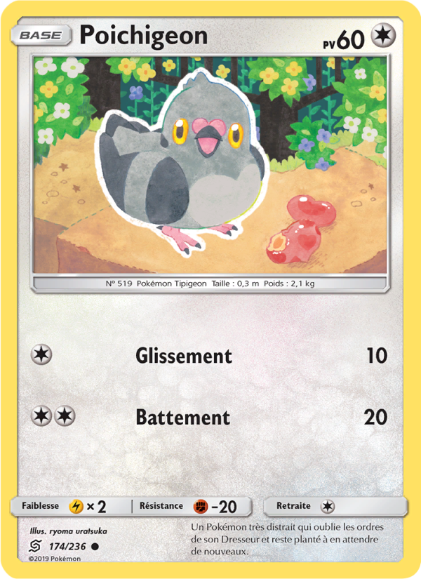 Poichigeon 174 — Harmonie des Esprits (French Pokémon TCG card)
