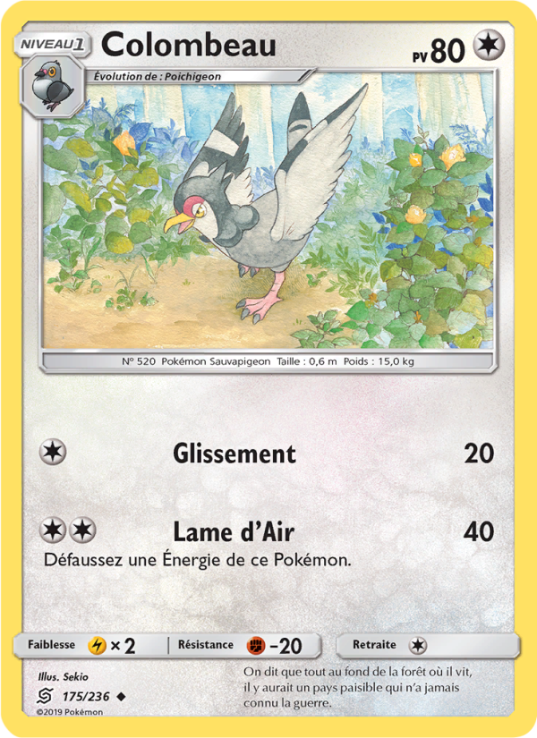 Colombeau 175 — Harmonie des Esprits (French Pokémon TCG card)