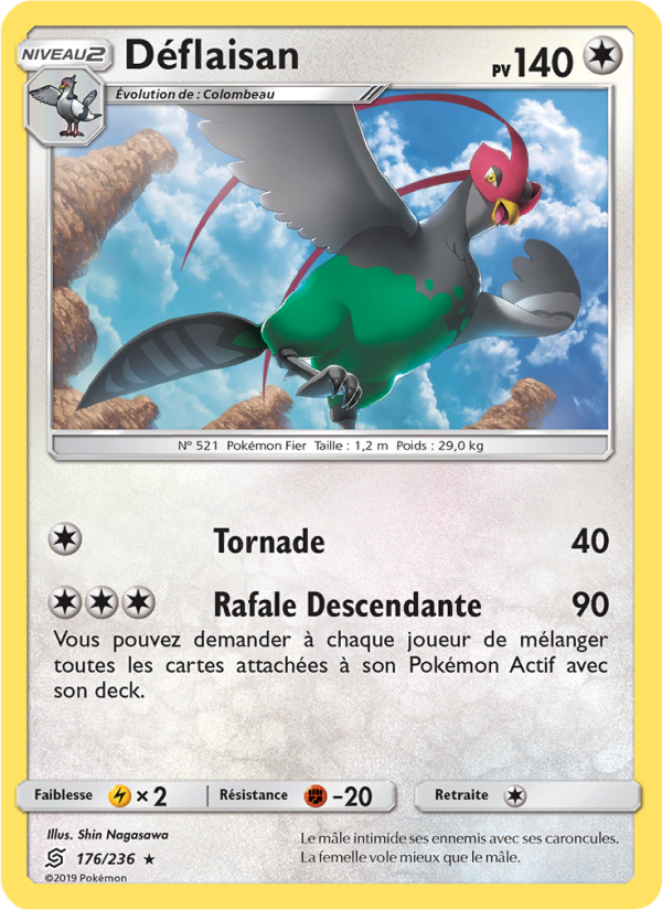 Déflaisan 176 — Harmonie des Esprits (French Pokémon TCG card)