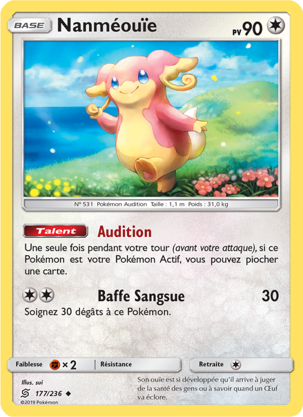 Nanméouïe 177 — Harmonie des Esprits (French Pokémon TCG card)