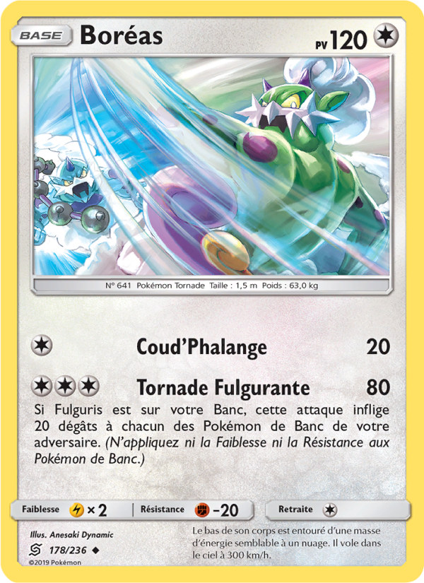 Boréas 178 — Harmonie des Esprits (French Pokémon TCG card)