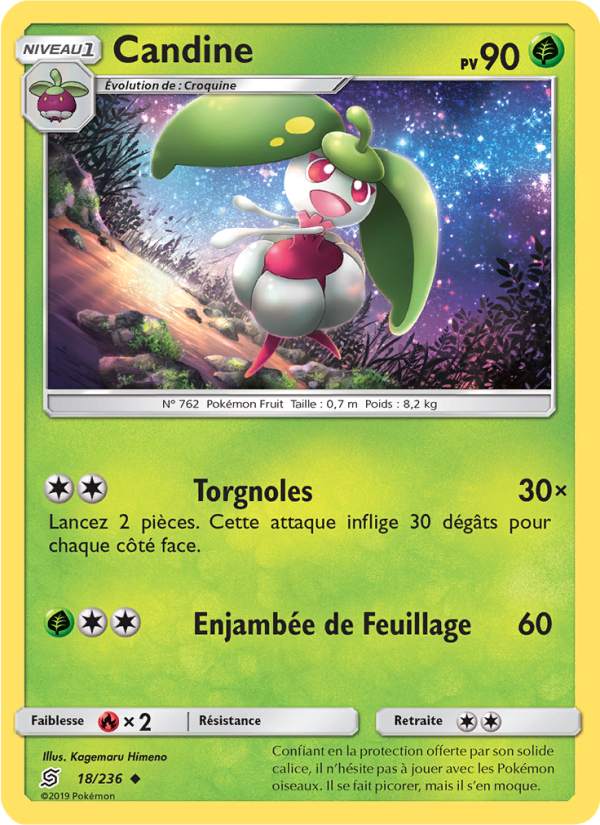 Candine 18 — Harmonie des Esprits (French Pokémon TCG card)