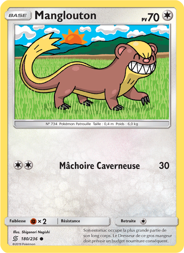 Manglouton 180 — Harmonie des Esprits (French Pokémon TCG card)